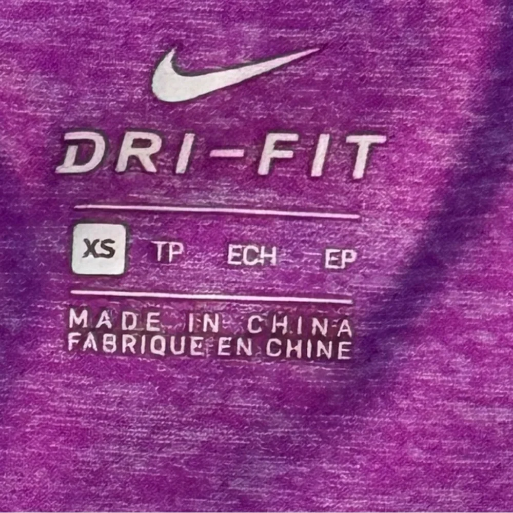 Nike Purple Fitted‎ Short Sleeve Tee
